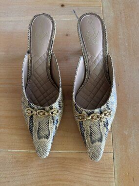 Sam Edelman Brynne Kitten Heel Mule - 9.5